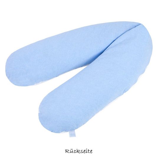 Julius Zöllner Nursing pillow 190 cm - starlet blue