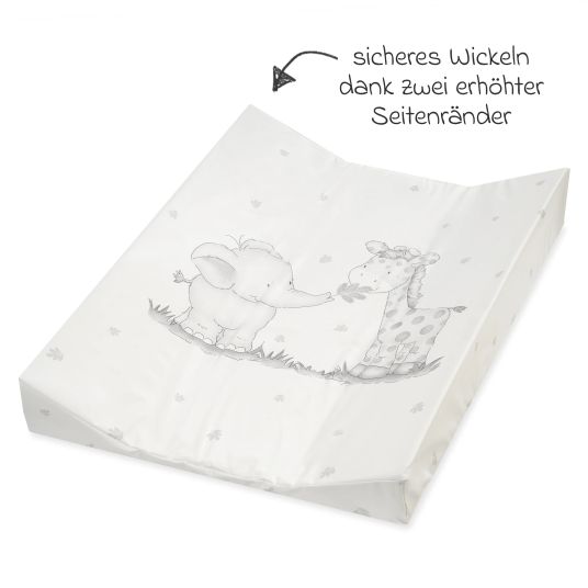 Julius Zöllner Changing tray foil 2-wedge 50 x 65 cm - Dschungelbande
