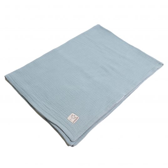 Kaiser Baby blanket Muslin Summer Blanket 75 x 100 cm - Slit Green