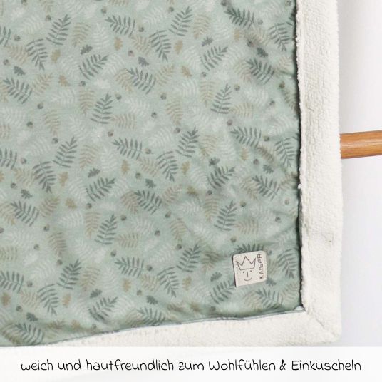 Kaiser Baby blanket Winter Jersey - Forrest Green