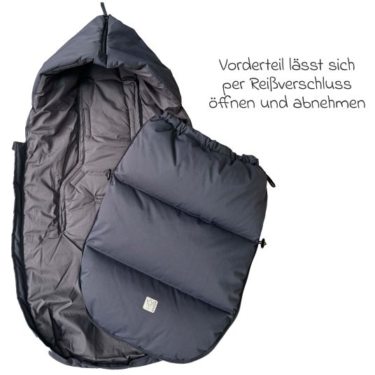 Kaiser Daunen-Fußsack Dowwny XL für Kinderwagen & Buggy - Anthracit