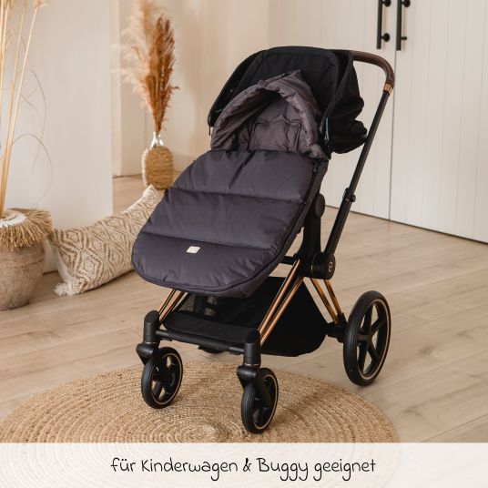 Kaiser Daunen-Fußsack Dowwny XL für Kinderwagen & Buggy - Anthracit