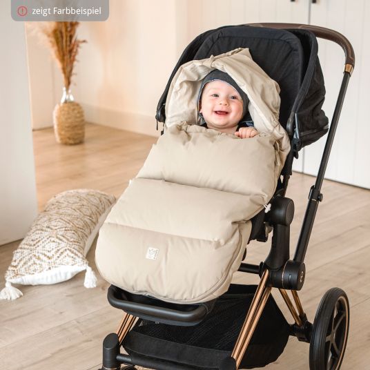 Kaiser Daunen-Fußsack Dowwny XL für Kinderwagen & Buggy - Black