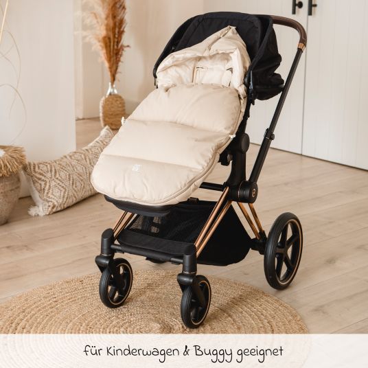 Kaiser Daunen-Fußsack Dowwny XL für Kinderwagen & Buggy - Sand