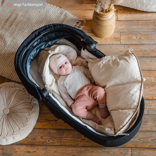 Kaiser Daunen-Fußsack Little Dowwny für Babyschalen & Babywannen - Anthracit