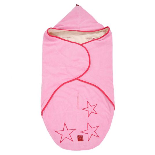 Kaiser Envelope blanket Star - Light Gray Pink
