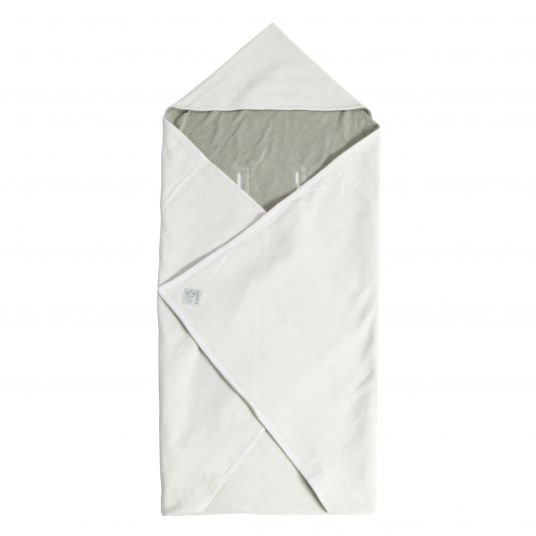 Kaiser Wrap blanket Sunny Wrap Summer for baby car seats 85 x 85 cm - Vanilla Ice