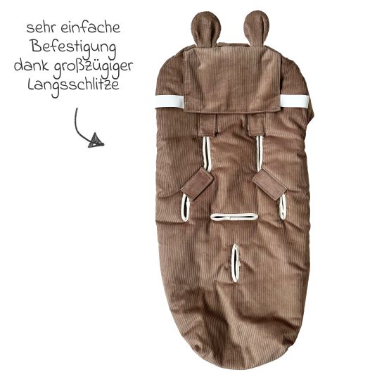 Kaiser Fleece-Fußsack Hau Kea für Kinderwagen & Buggy - Caribu