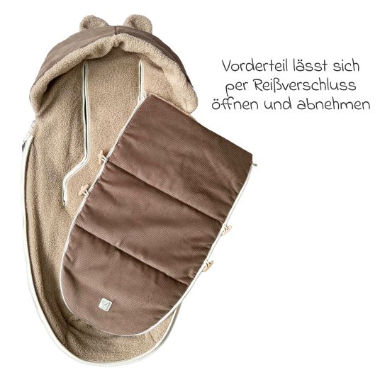 Kaiser Hau Kea fleece footmuff for baby carriage & buggy - Caribu