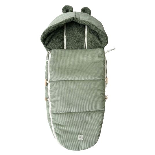 Kaiser Fleece-Fußsack Hau Kea für Kinderwagen & Buggy - Mineral Green