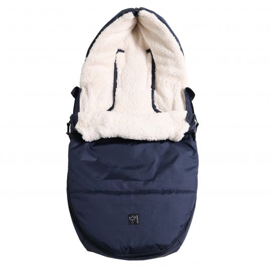 Kaiser Hoody 2.0 Fleece Footmuff for Car Seat and Carrycot - Navy