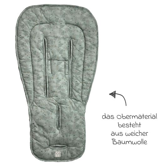 Kaiser Kinderwageneinlage Sherpa - Forrest Green