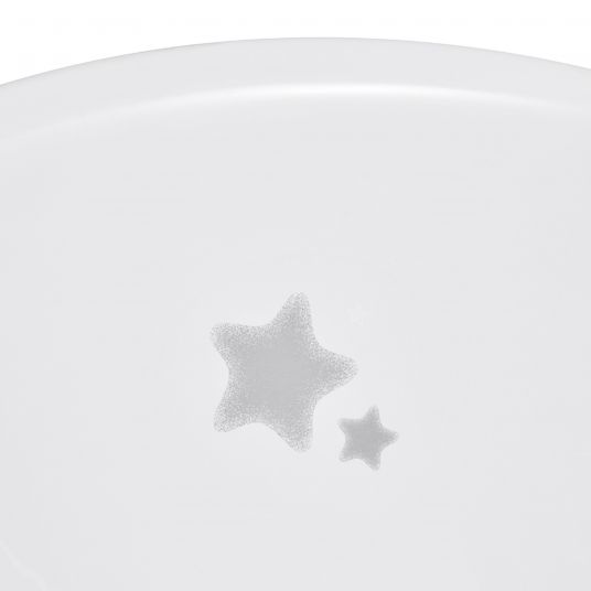 Keeeper Maria Baby Bath con spruzzino 84 cm - Stelle - Bianco cosmico