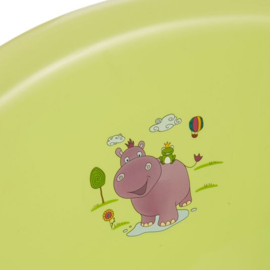 Keeeper Baby-Badewanne mit Stöpsel Maria - Hippo Lime