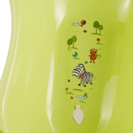 Keeeper Baby bath with stopper Maria - Hippo Lime
