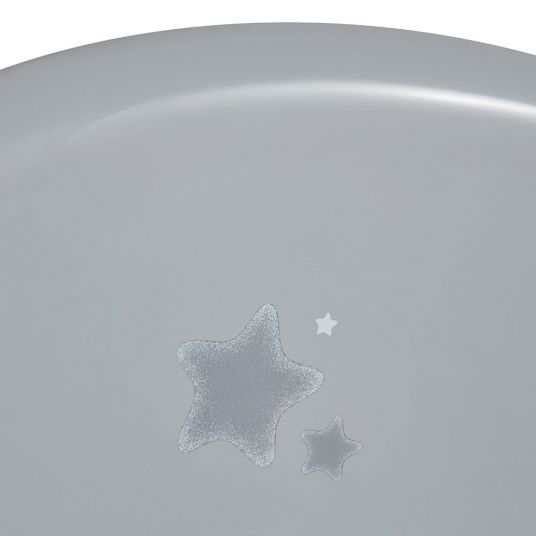 Keeeper Baby bath with stopper Maria - Stars - Cosmic Grey
