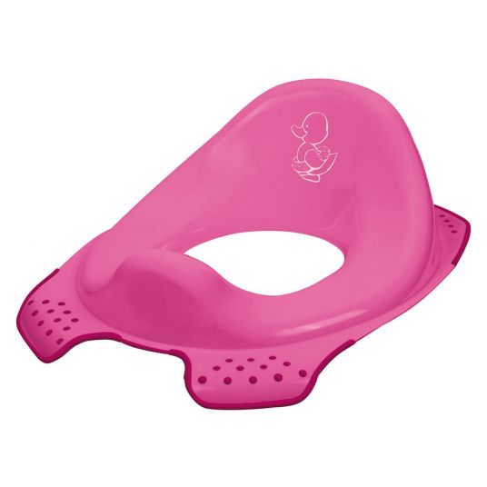 Keeeper Kinder-Toilettensitz mit Spritzschutz - Dark Pink