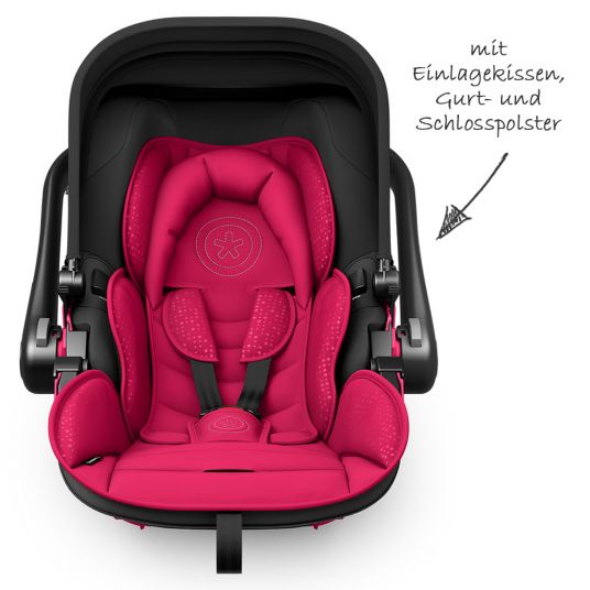 Kiddy Baby car seat Evolution Pro 2 - Berry Pink