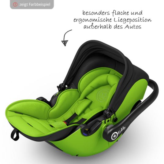 Kiddy Evolution Pro 2 baby seat - Polar Grey