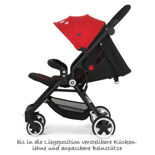 Kiddy Buggy Urban Star 1 - Rosso peperoncino