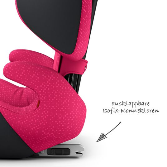 Kiddy Child seat Cruiserfix 3 - Berry Pink