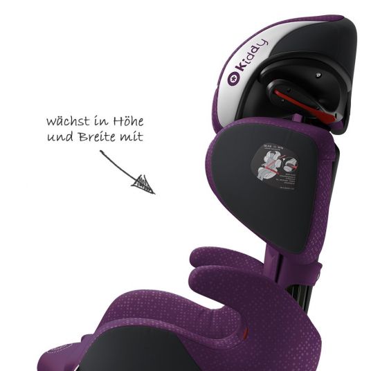 Kiddy Child seat Cruiserfix 3 - Royal Purple