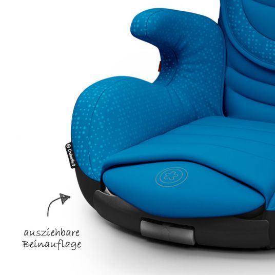 Kiddy Cruiserfix 3 child seat - Summer Blue