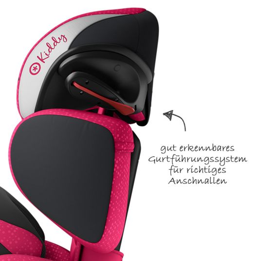 Kiddy Child seat Guardianfix 3 - Berry Pink
