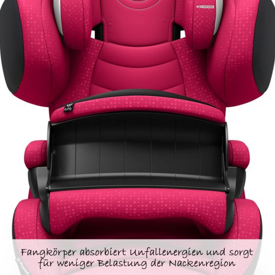 Kiddy Child seat Phoenixfix 3 - Berry Pink