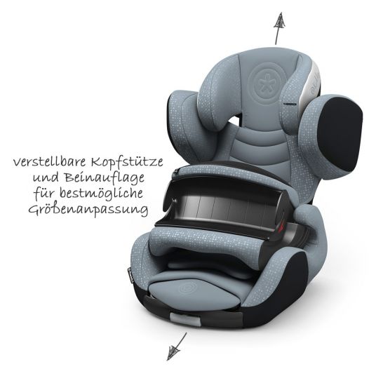 Kiddy Child seat Phoenixfix 3 - Polar Grey