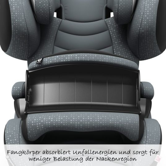 Kiddy Child seat Phoenixfix 3 - Steel Grey