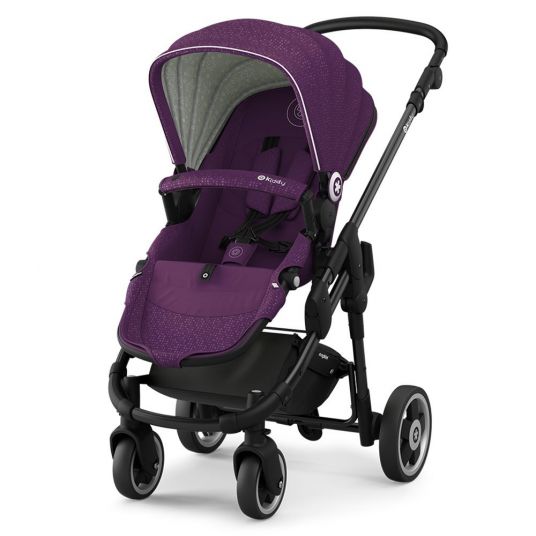 Kiddy Evoglide 1 Stroller - Royal Purple