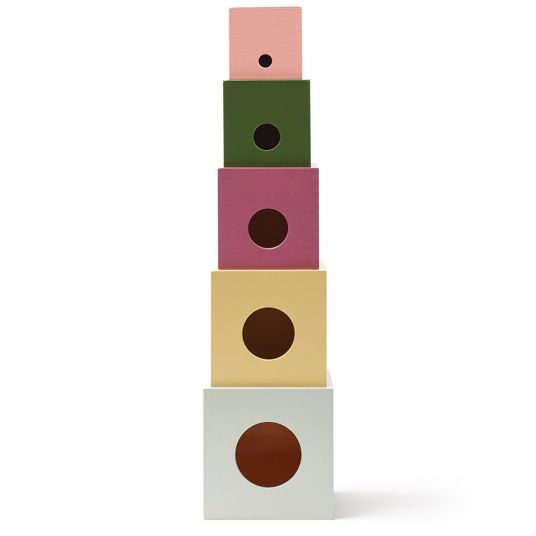 Kids Concept Stacking cube - wood - Edvin