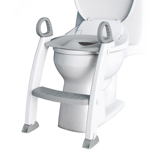 Kidsbo Toilettentrainer - Weiß Grau