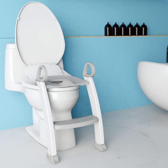 Kidsbo Trainer da toilette - Bianco Grigio