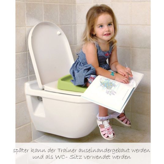 KidsKit Toilettentrainer 3 in 1 - Blau Weiß Grün