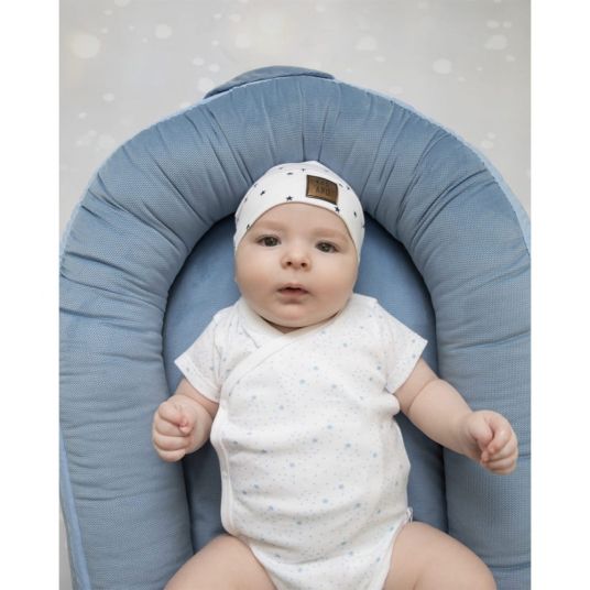 KinderConcept Baby Nest - Velluto Premium - Denim