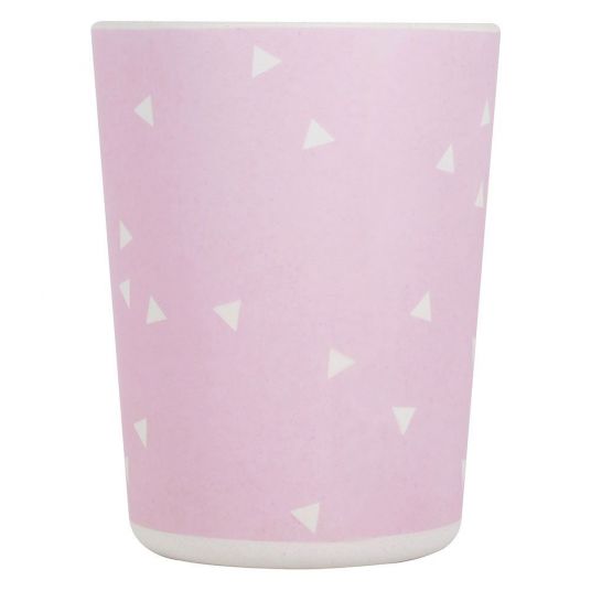 Kindsgut Tableware set - Triangles - Pink