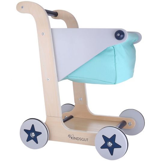 Kindsgut Kids Shopping Cart - Mint