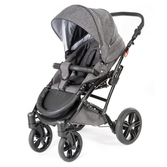 Knorr-Baby Babyschale Milan 0-13 kg für Kinderwagen Voletto Sport grau-sand NEU 