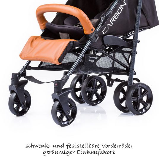 Knorr Baby Buggy Carbon - Black