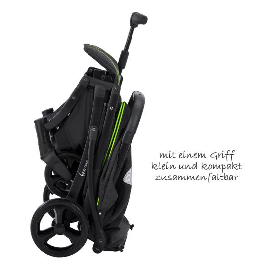Knorr Baby Buggy Head Sport - Darkgrey-Green