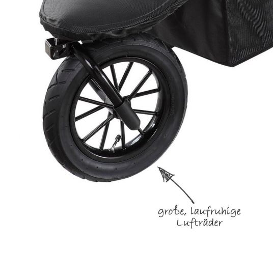 Knorr Baby Buggy & Passeggino Joggy S con pneumatici - Stile sportivo