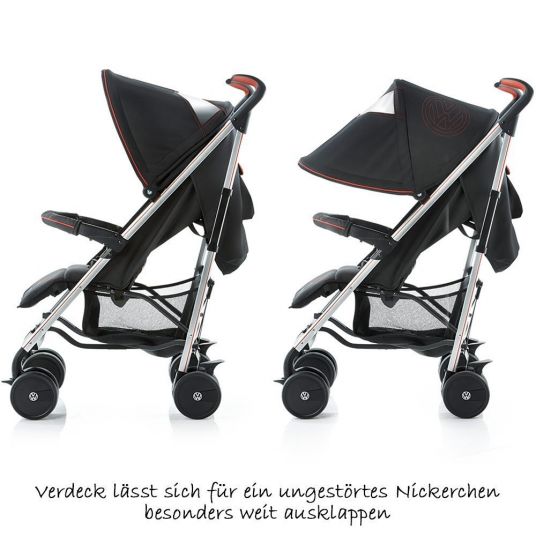 Knorr Baby Buggy Volkswagen Convert - Black Red