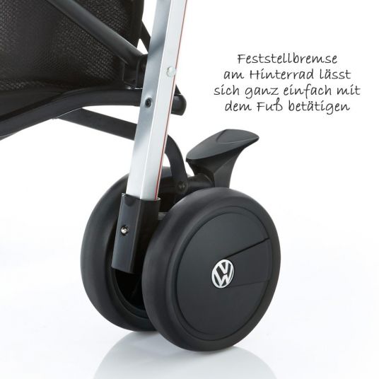 Knorr Baby Buggy Volkswagen Convert - Schwarz Rot