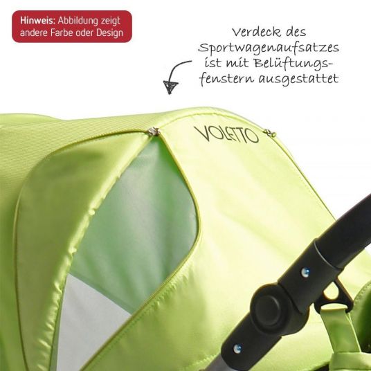 Knorr Baby Kinderwagen-Set Voletto - Sahara-Braun