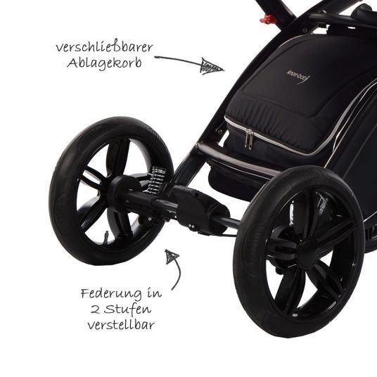 Knorr Baby Combi Stroller Alive Born to Ride - Beige