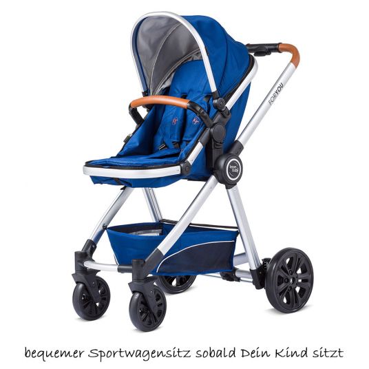 Knorr Baby Passeggino For You Combi - Blu