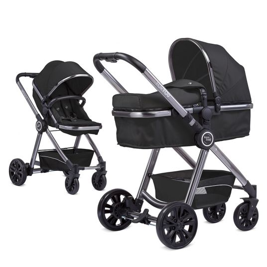 Knorr Baby Pushchair For You - Black - Spacegrey