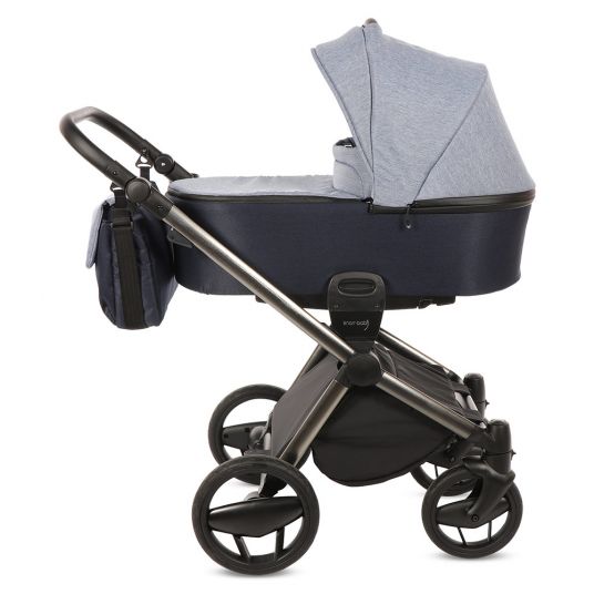 Knorr Baby Combined pushchair LIFE+ SET - Jeansblau-Marine